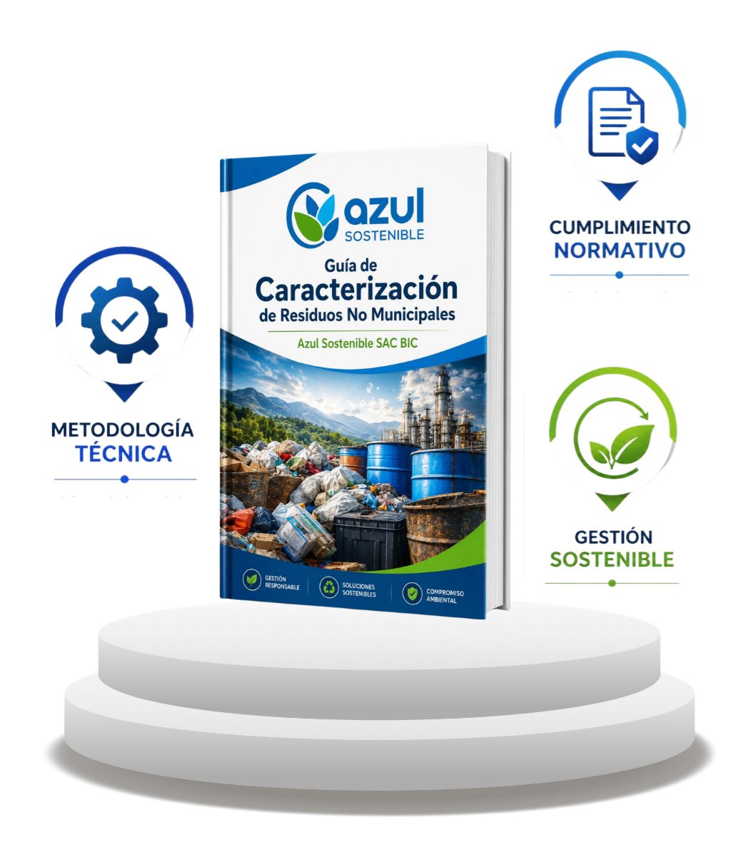 Documento guía de caracterización de residuos con esquemas y tablas técnicas