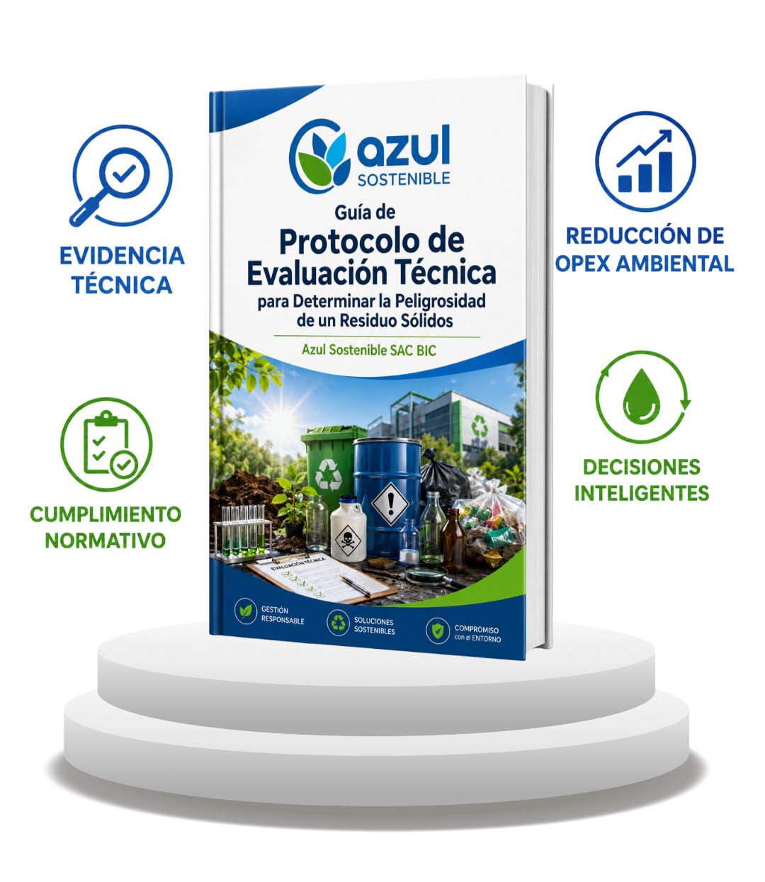 Documento guía de reclasificación de residuos con diagramas técnicos